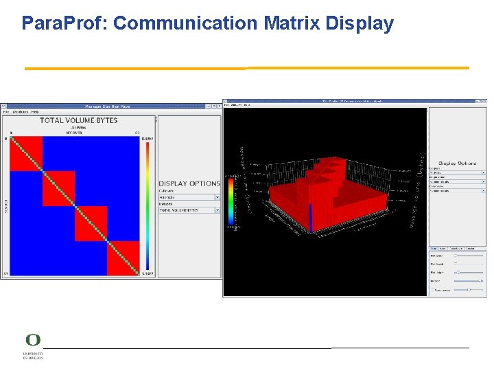 Para. Prof: Communication Matrix Display 