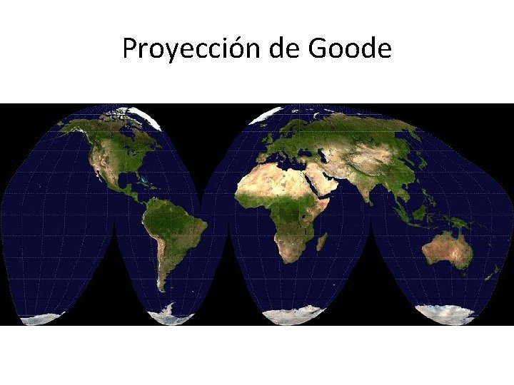 Proyección de Goode 