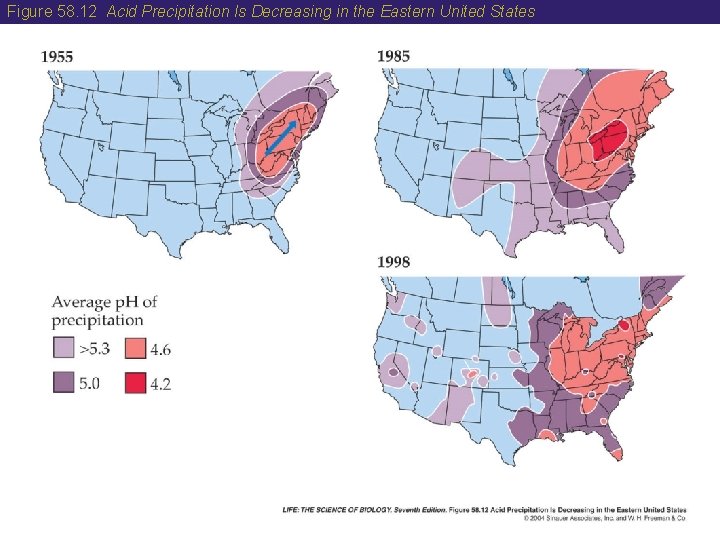 Figure 58. 12 Acid Precipitation Is Decreasing in the Eastern United States 