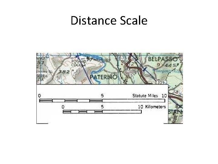 Distance Scale 