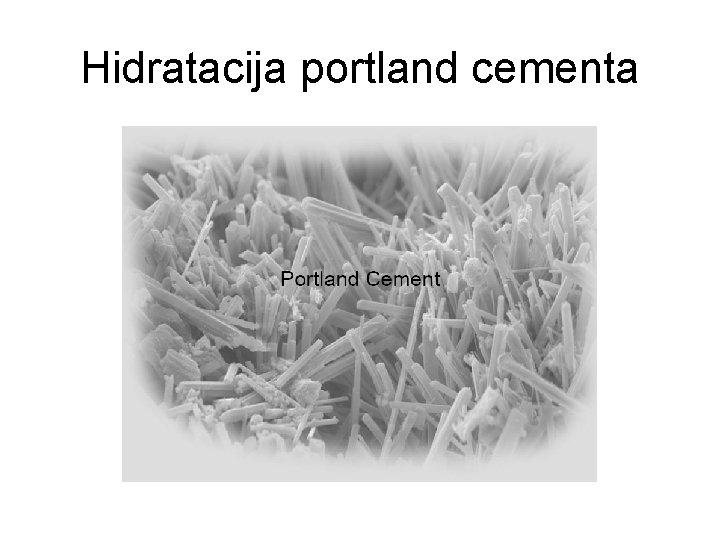 Hidratacija portland cementa 