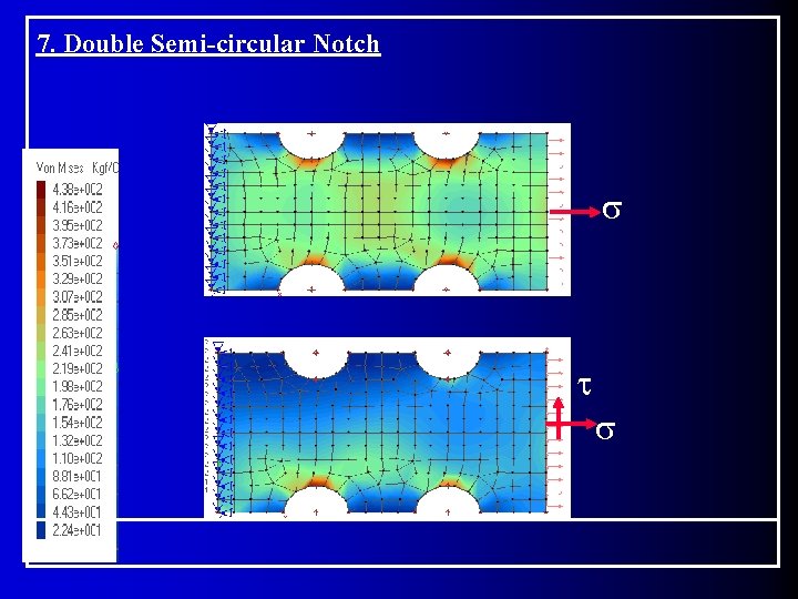 7. Double Semi-circular Notch 