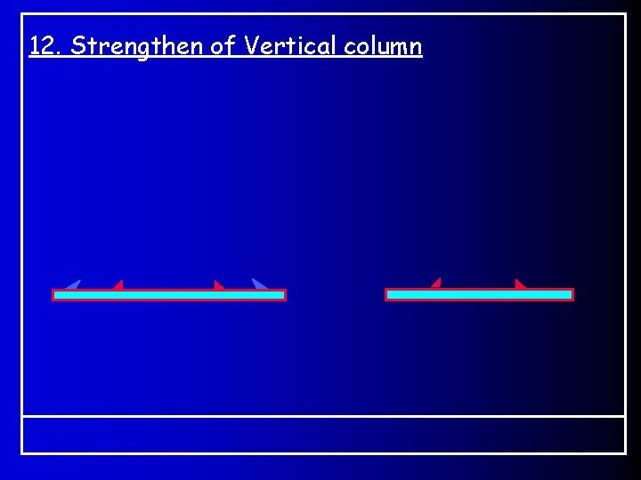 12. Strengthen of Vertical column 