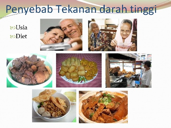 Penyebab Tekanan darah tinggi Usia Diet 