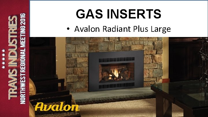 GAS INSERTS • Avalon Radiant Plus Large GAS INSERTS • Avalon Radiant Plus Large