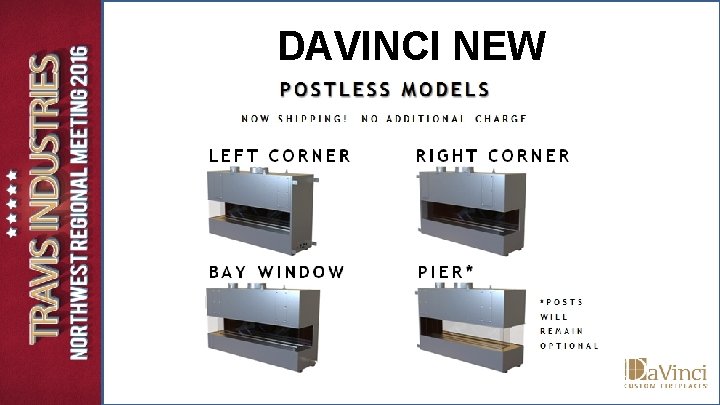 DAVINCI NEW CONFIGURATIONS DAVINCI NEW CONFIGURATIONS