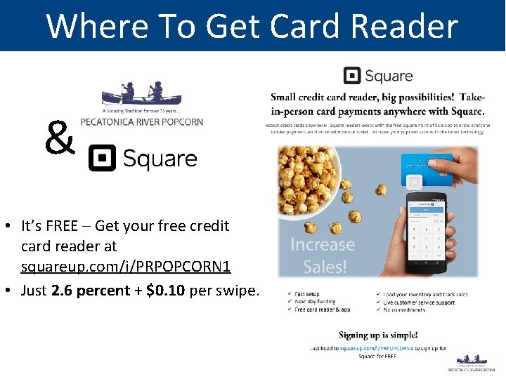 Where To Get Card Reader & • It’s FREE – Get your free credit