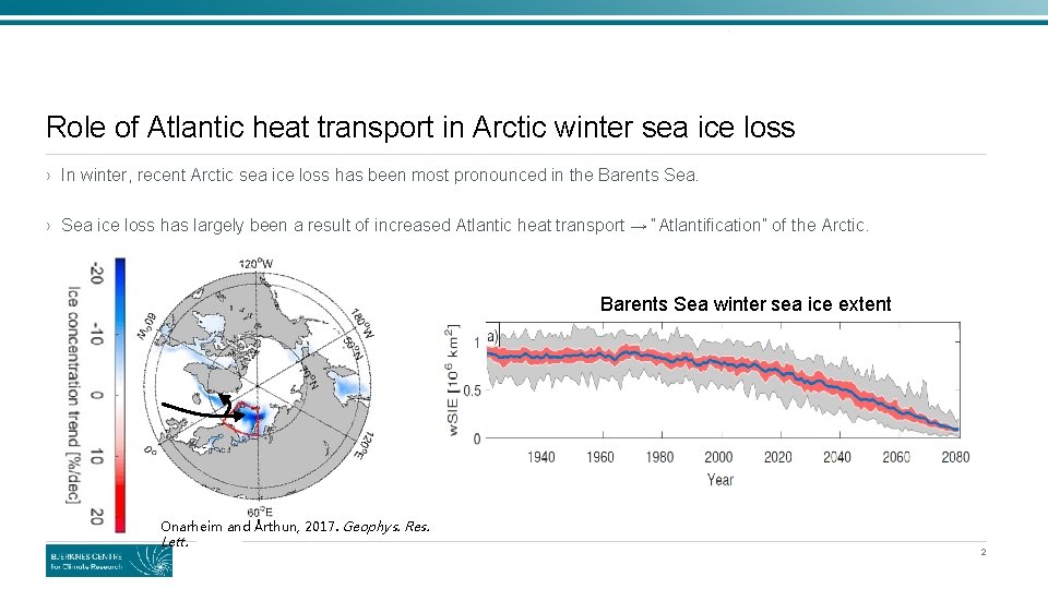 Role of Atlantic heat transport in Arctic winter sea ice loss › In winter, Role of Atlantic heat transport in Arctic winter sea ice loss › In winter,