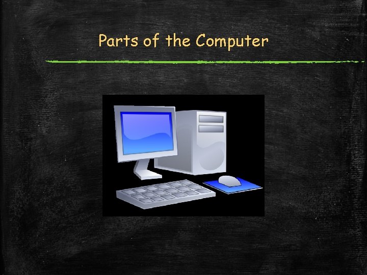 Parts of the Computer 