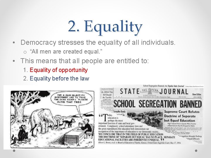 Basic Concepts of Democracy Chapter 1 Section 3