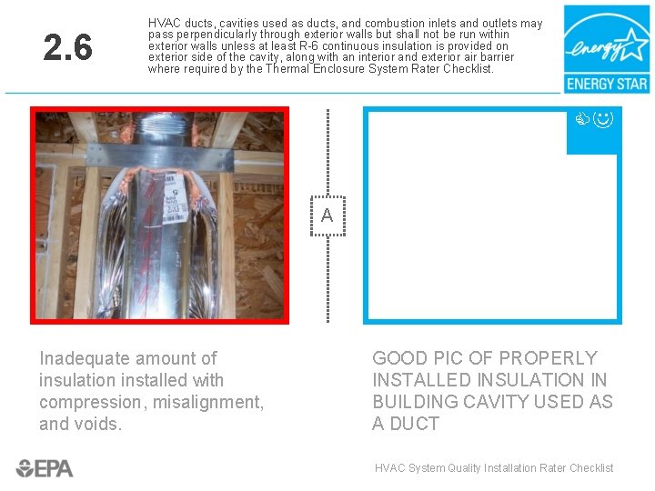 2. 6 HVAC ducts, cavities used as ducts, and combustion inlets and outlets may