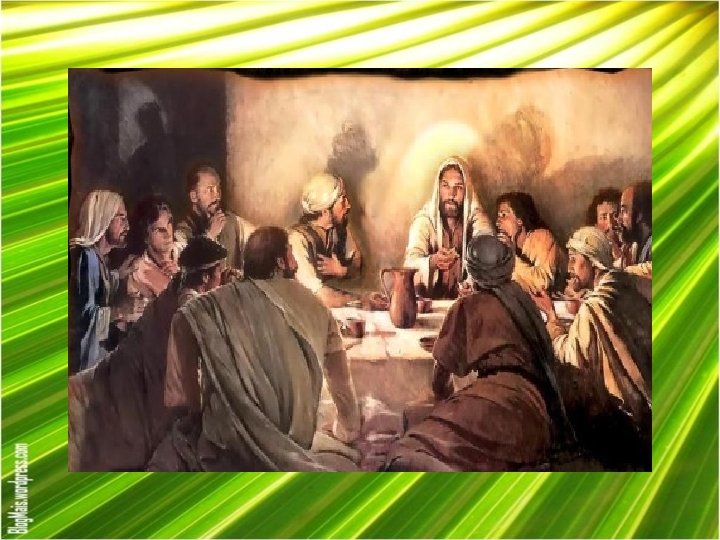 O relato da Paixão começa em torno da mesa da ceia pascal, sinalizando que O relato da Paixão começa em torno da mesa da ceia pascal, sinalizando que