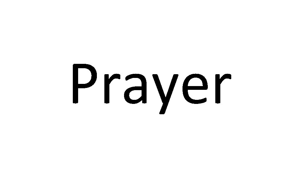 Prayer 