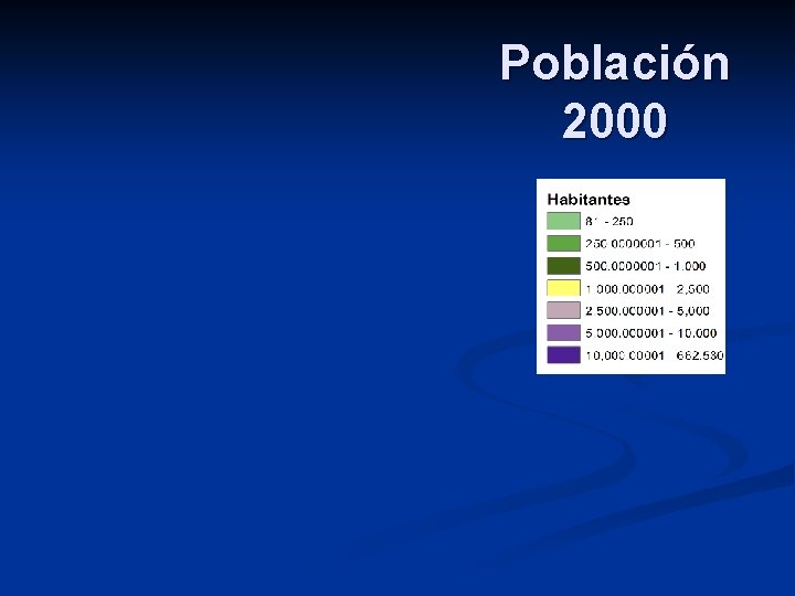Población 2000 