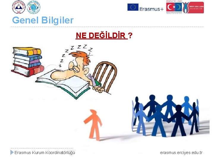 Genel Bilgiler NE DEĞİLDİR ? Erasmus Kurum Koordinatörlüğü erasmus. erciyes. edu. tr 