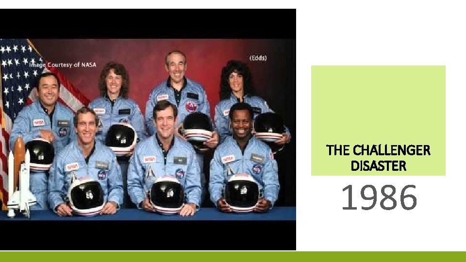 THE CHALLENGER DISASTER 1986 