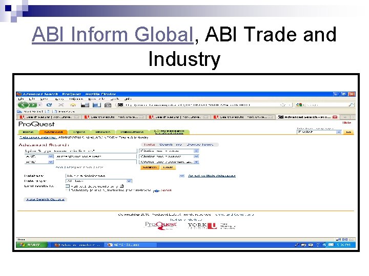 ABI Inform Global, ABI Trade and Industry 