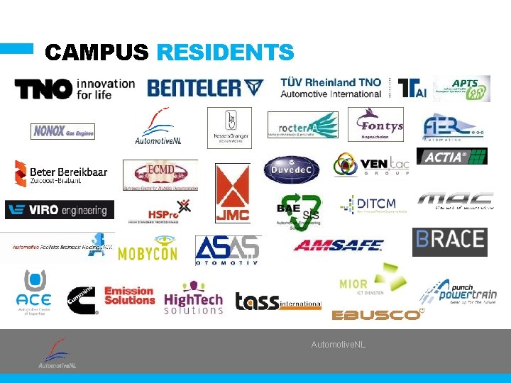 CAMPUS RESIDENTS Automotive. NL 