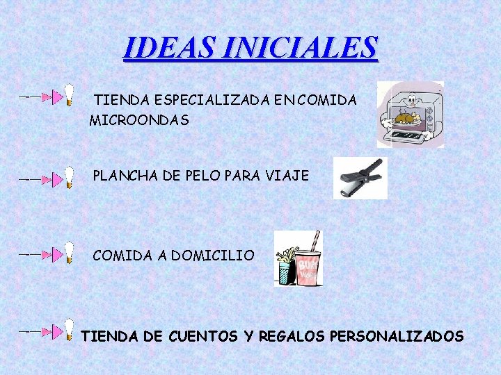 IDEAS INICIALES TIENDA ESPECIALIZADA EN COMIDA MICROONDAS PLANCHA DE PELO PARA VIAJE COMIDA A