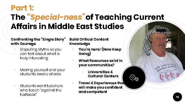 Part 1: The “Special-ness”of Teaching Current Affairs in Middle East Studies Confronting the “Single