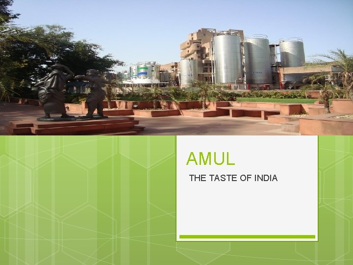 AMUL THE TASTE OF INDIA 