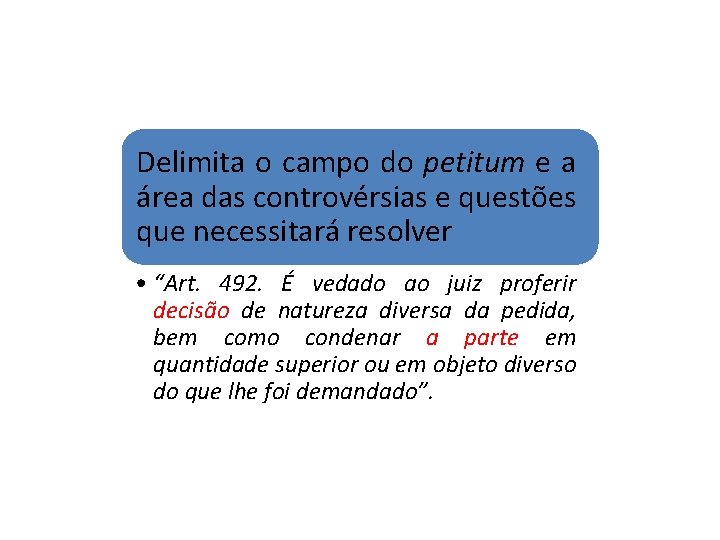 Delimita o campo do petitum e a área das controvérsias e questões que necessitará Delimita o campo do petitum e a área das controvérsias e questões que necessitará