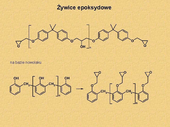 Żywice epoksydowe na bazie nowolaku 