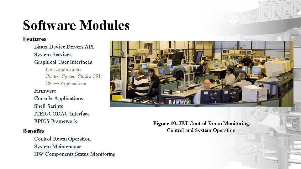 Software Modules Features Linux Device Drivers API System Services Graphical User Interfaces Java Applications