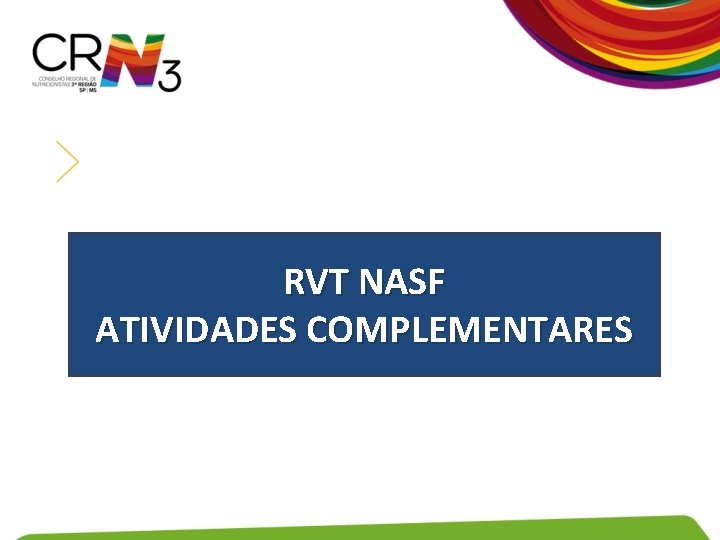 RVT NASF ATIVIDADES COMPLEMENTARES 