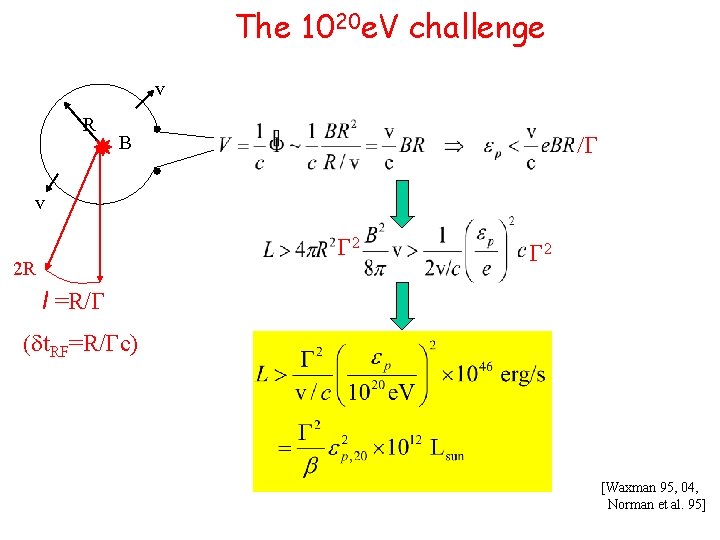 The 1020 e. V challenge v R /G B v G 2 2 R
