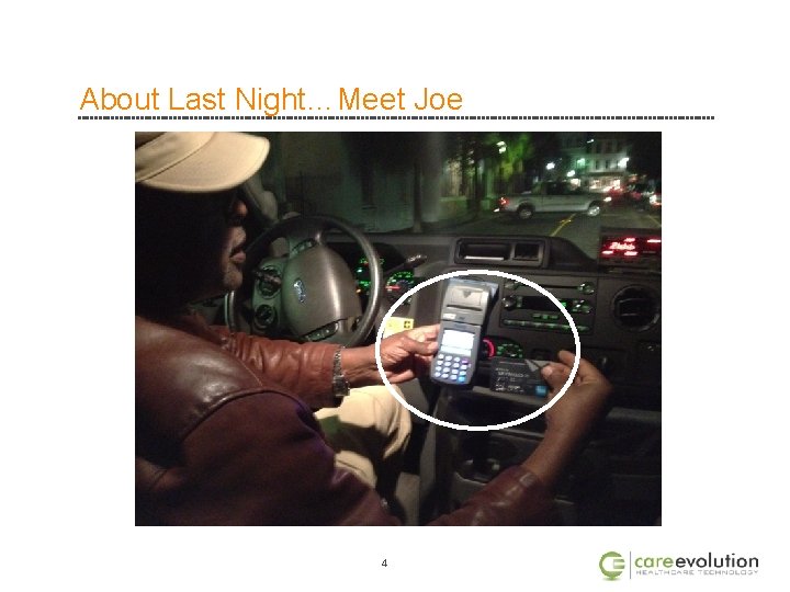 About Last Night…Meet Joe 4 