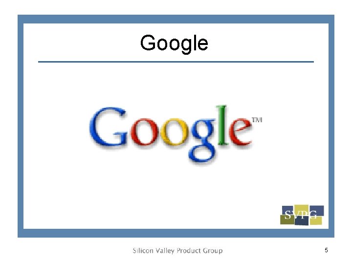 Google 5 
