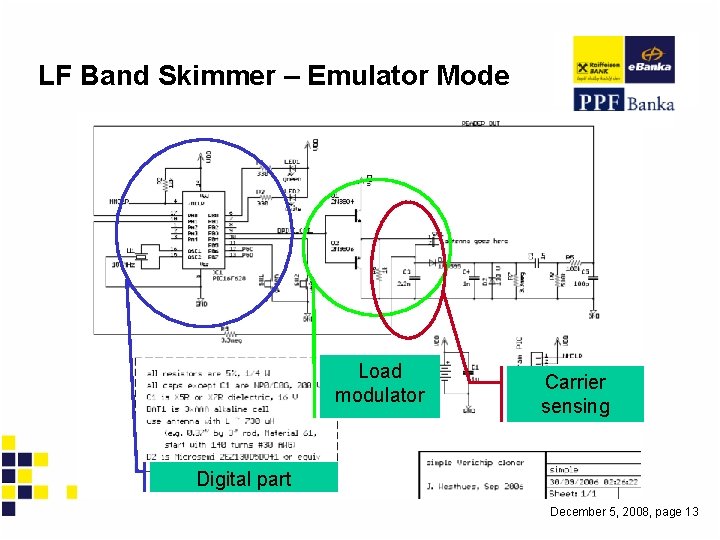 LF Band Skimmer – Emulator Mode Load modulator Carrier sensing Digital part December 5,
