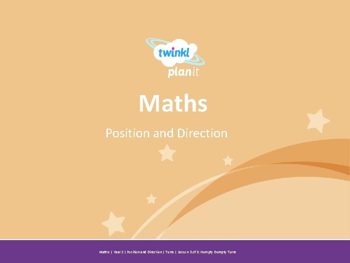Maths Position and Direction Year One Maths | Year 1 | Position and Direction