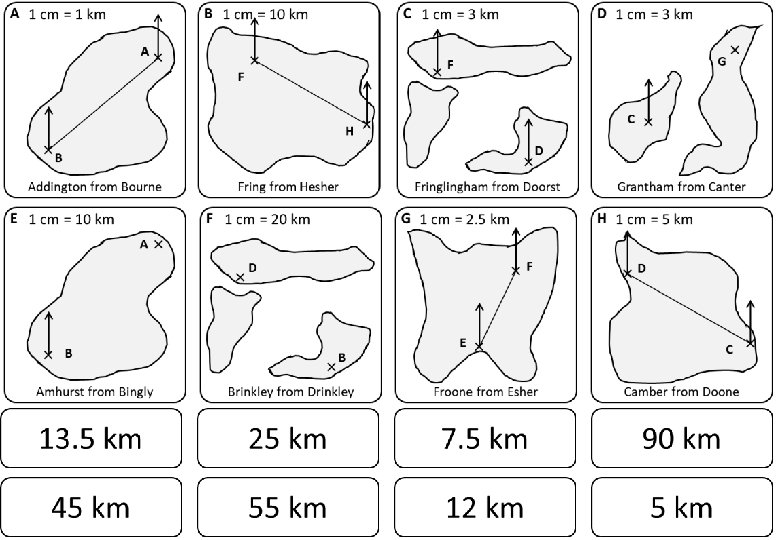 Scale Drawings Maps Card Match In this activity