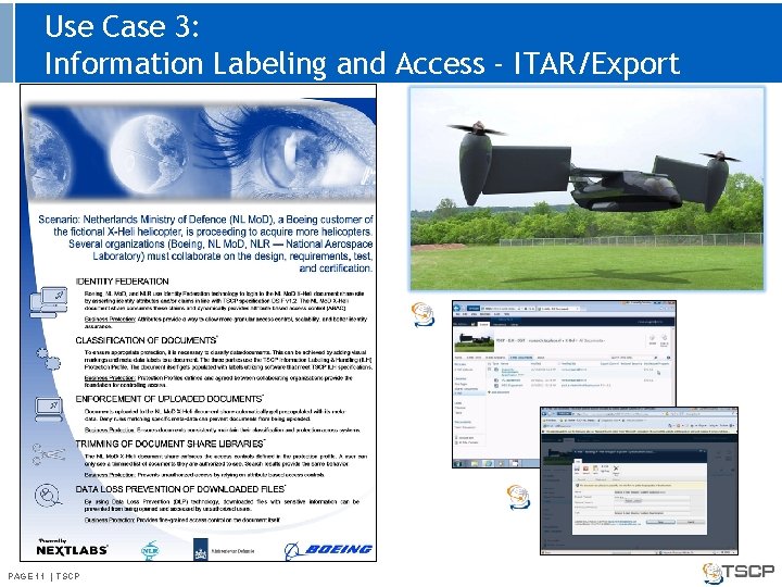 Use Case 3: Information Labeling and Access - ITAR/Export PAGE 11 | TSCP 