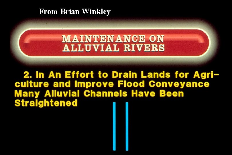 From Brian Winkley From Brian Winkley