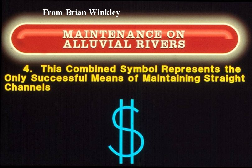 From Brian Winkley From Brian Winkley