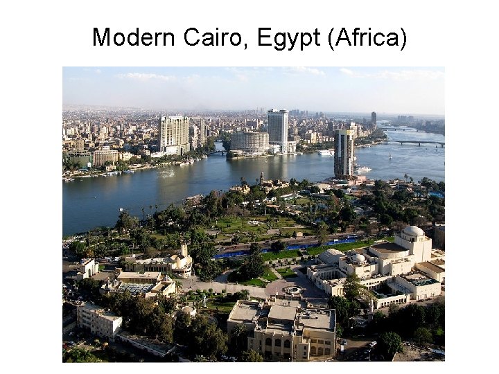 Modern Cairo, Egypt (Africa) 