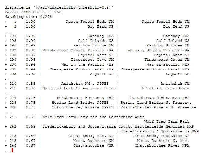 Semantic Joining with Multiscale Statistics William Cohen Katie Rivard, Dana Attias-Moshevitz CMU 