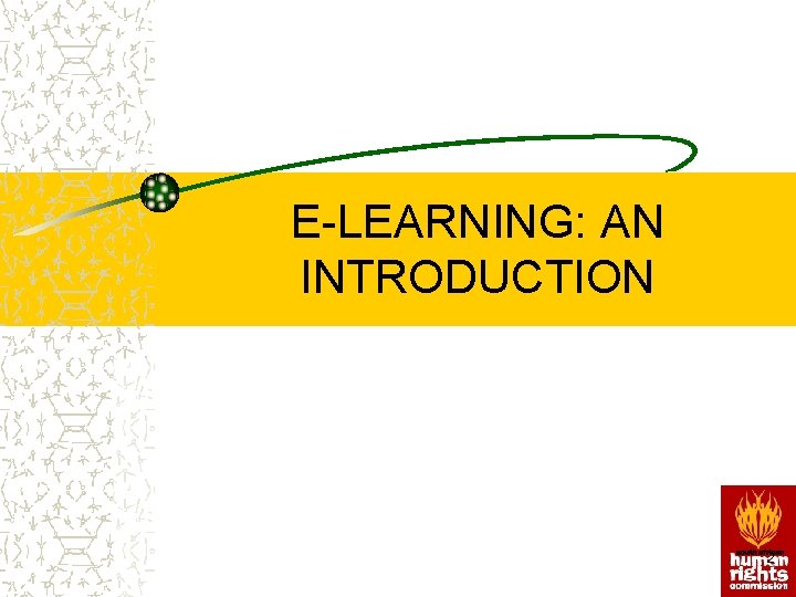E-LEARNING: AN INTRODUCTION 2 
