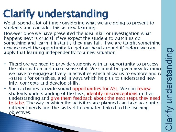 We all spend a lot of time considering what we are going to present