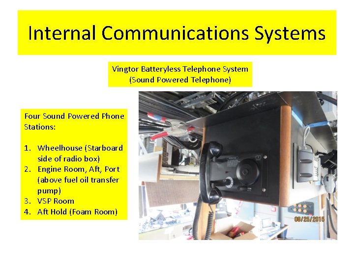 Internal Communications Systems Vingtor Batteryless Telephone System (Sound Powered Telephone) Four Sound Powered Phone