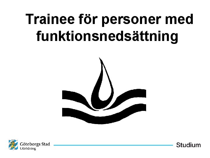 Trainee för personer med funktionsnedsättning 