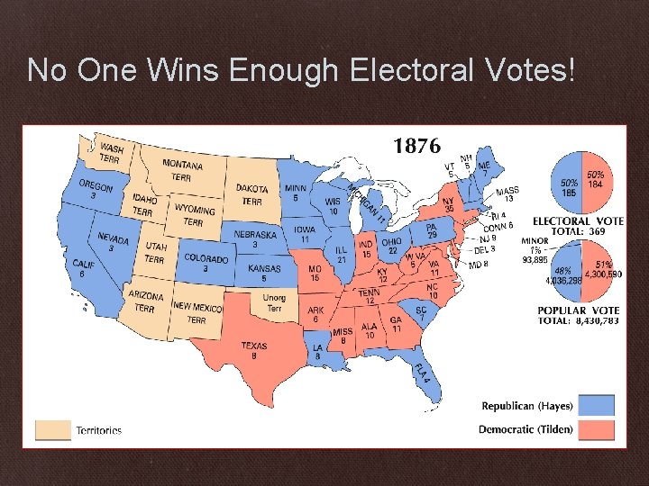 No One Wins Enough Electoral Votes! 