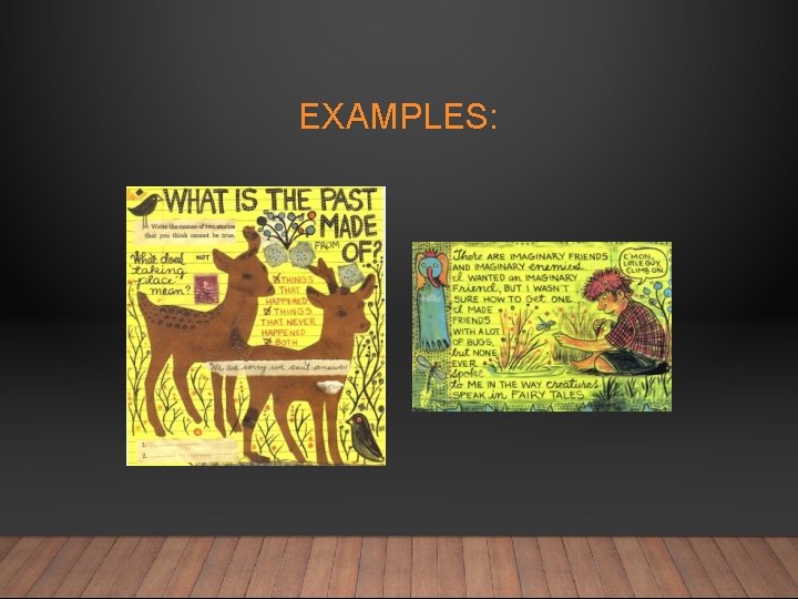 EXAMPLES: 