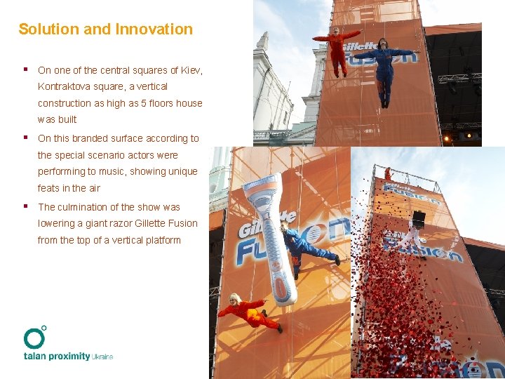 Solution and Innovation § On one of the central squares of Kiev, Kontraktova square,