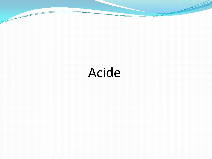 Acide 