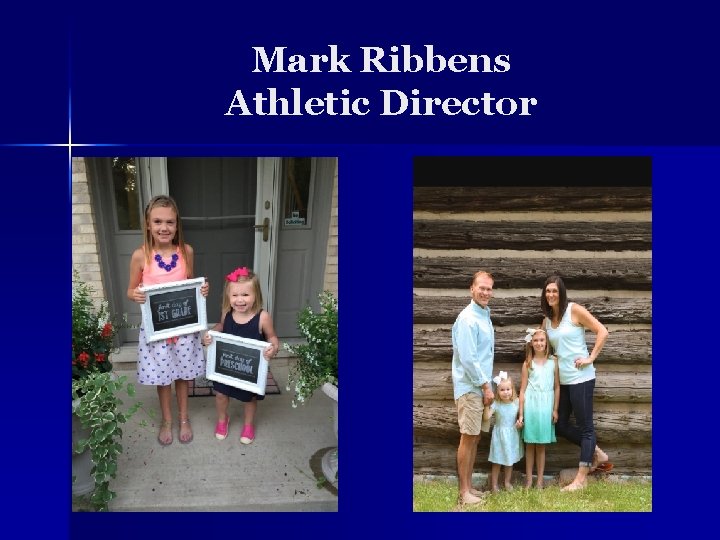 Mark Ribbens Athletic Director 