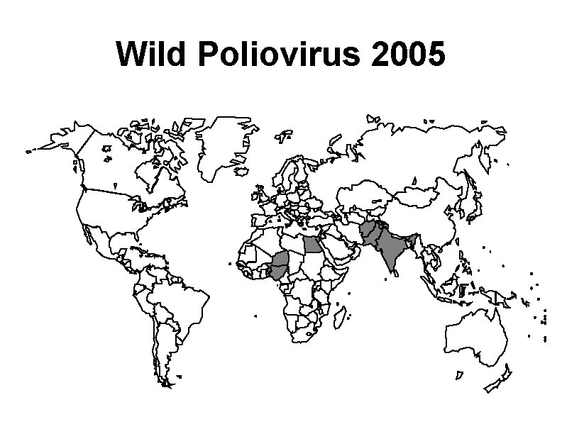 Wild Poliovirus 2005 